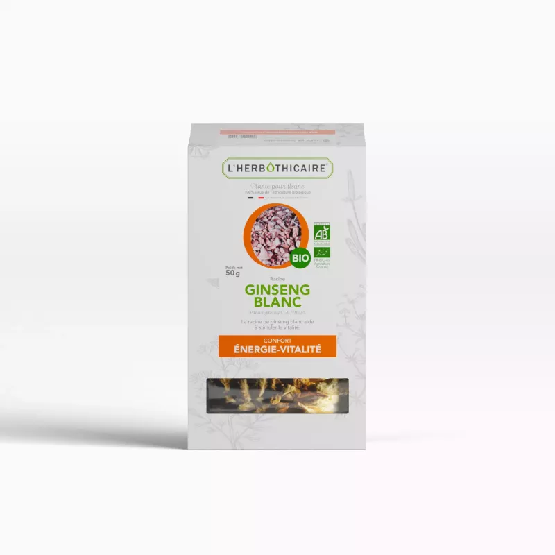 Tisane GINSENG BLANC BIO 50g