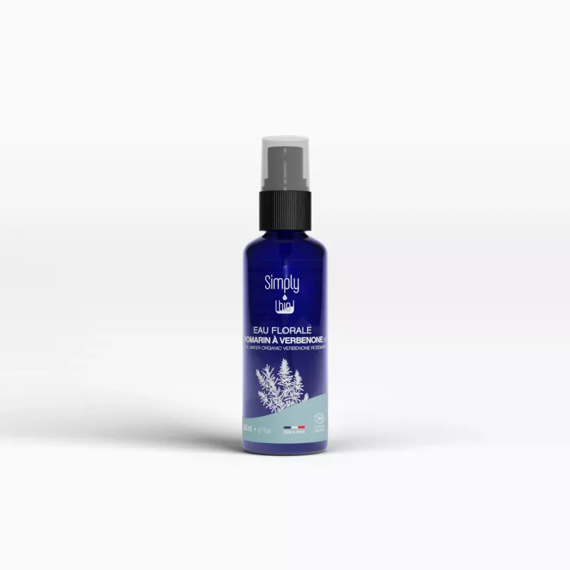 Eau  Florale de Romarin à Verbénone Bio 200ml