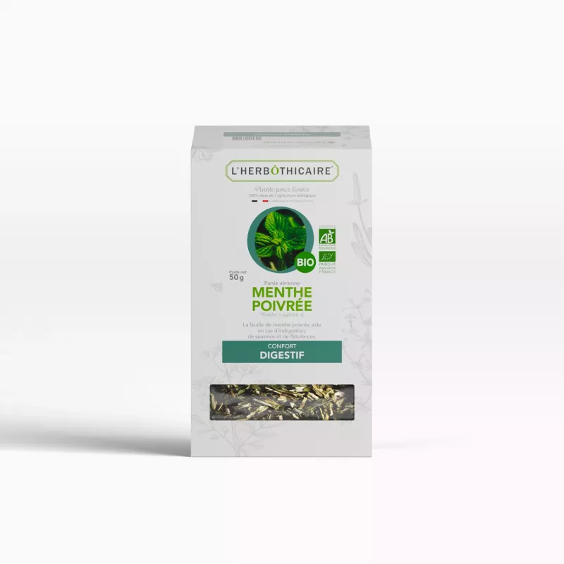 Tisane MENTHE POIVRÉE BIO 50g