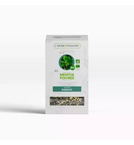 Tisane MENTHE POIVRÉE BIO 50g