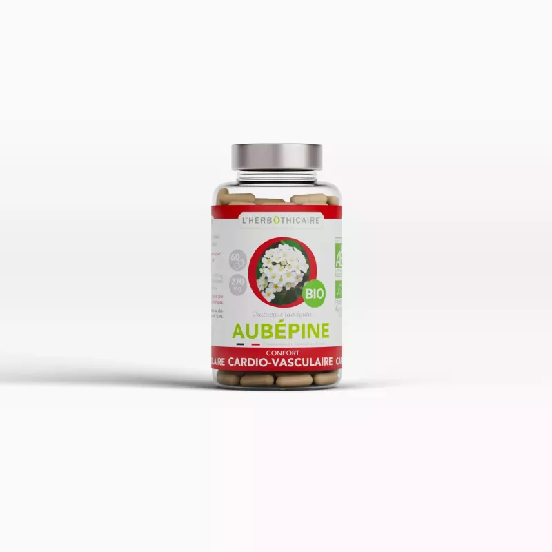 Gélules AUBÉPINE BIO 270mg