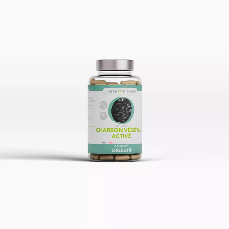 Gélules CHARBON VÉGÉTAL ACTIVÉ 210mg