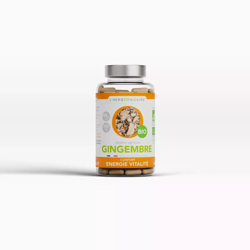 Gélules GINGEMBRE BIO 350mg
