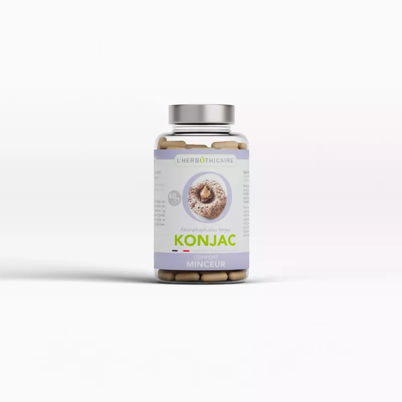 Gélules KONJAC (EXT. 95% GLUCOMANNANE) 450mg