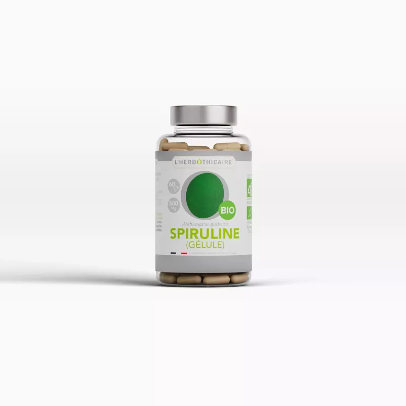 Gélules SPIRULINE BIO 500mg
