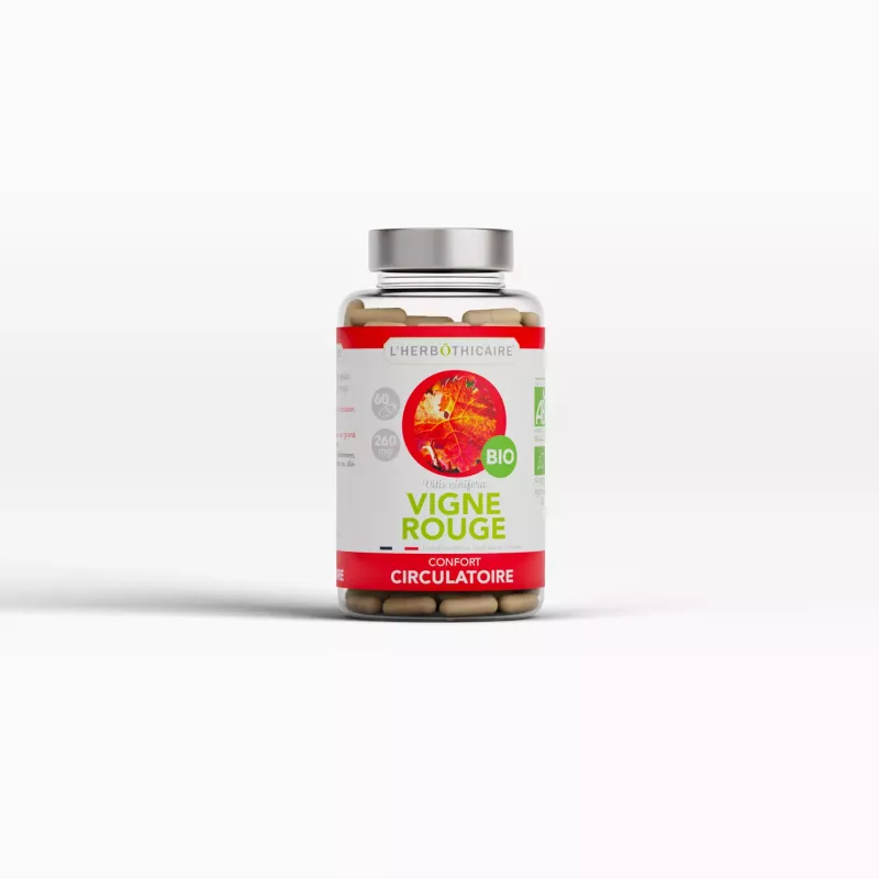 Gélules VIGNE ROUGE BIO 260mg