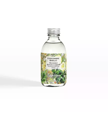Recharge Bâton à Parfum Concombre Basilic 200ml