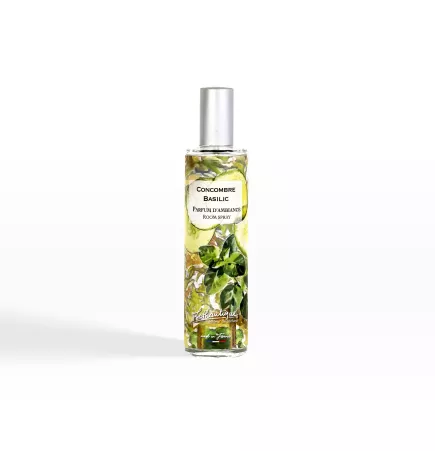 Parfum d'Ambiance Concombre Basilic 100ml