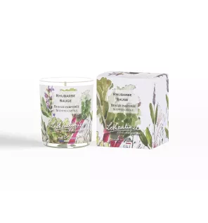 Bougie Rhubarbe Sauge 160g