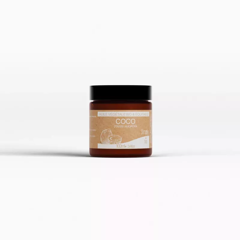 Huile Végétale Bio et équitable Coco 100ml