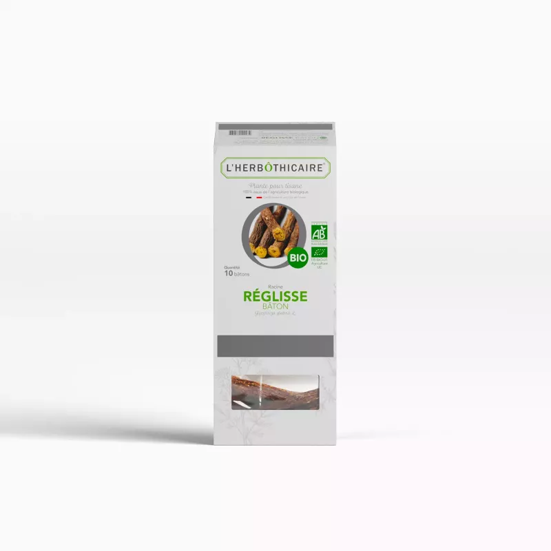 RÉGLISSE (BÂTON) BIO 10 BÂTONS