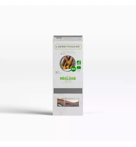 RÉGLISSE (BÂTON) BIO 10 BÂTONS