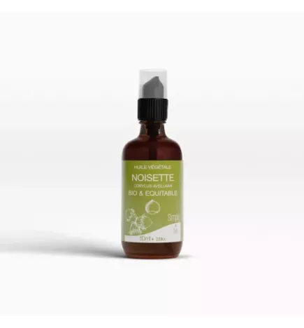 Huile Végétale Bio et équitable Noisette 50ml