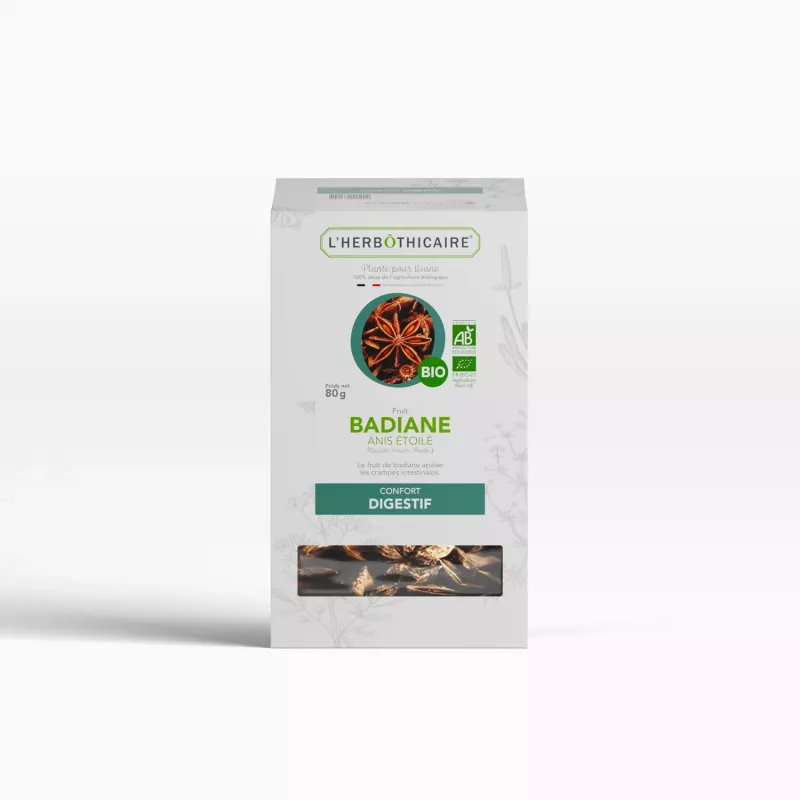 Tisane BADIANE - ANIS ÉTOILE BIO 80g