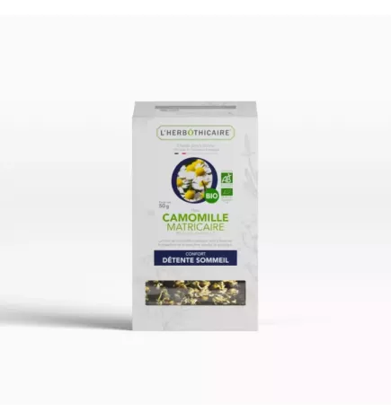 Tisane CAMOMILLE MATRICAIRE BIO 50g